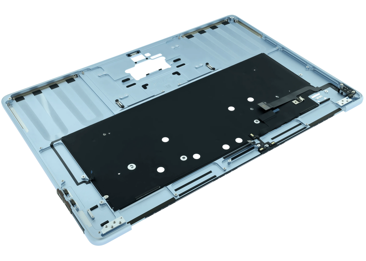 Top Case with Keyboard (ANSI US) For MacBook Air 15" A3448 (2026) (Genuine OEM) (Sky Blue)