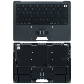 Top Case with Keyboard (ANSI US) For MacBook Pro 14" A3438 (2026) (Genuine OEM) (Space Black)
