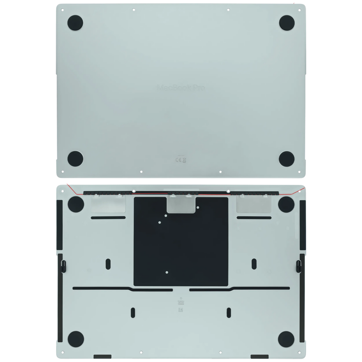 Bottom Case For MacBook Pro 14" A3426 (2026) (Genuine OEM) (Space Black)
