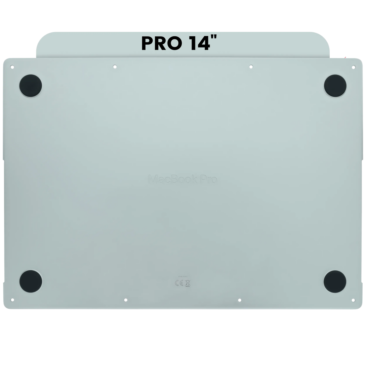 Bottom Case For MacBook Pro 14" A3426 (2026) (Genuine OEM) (Space Black)