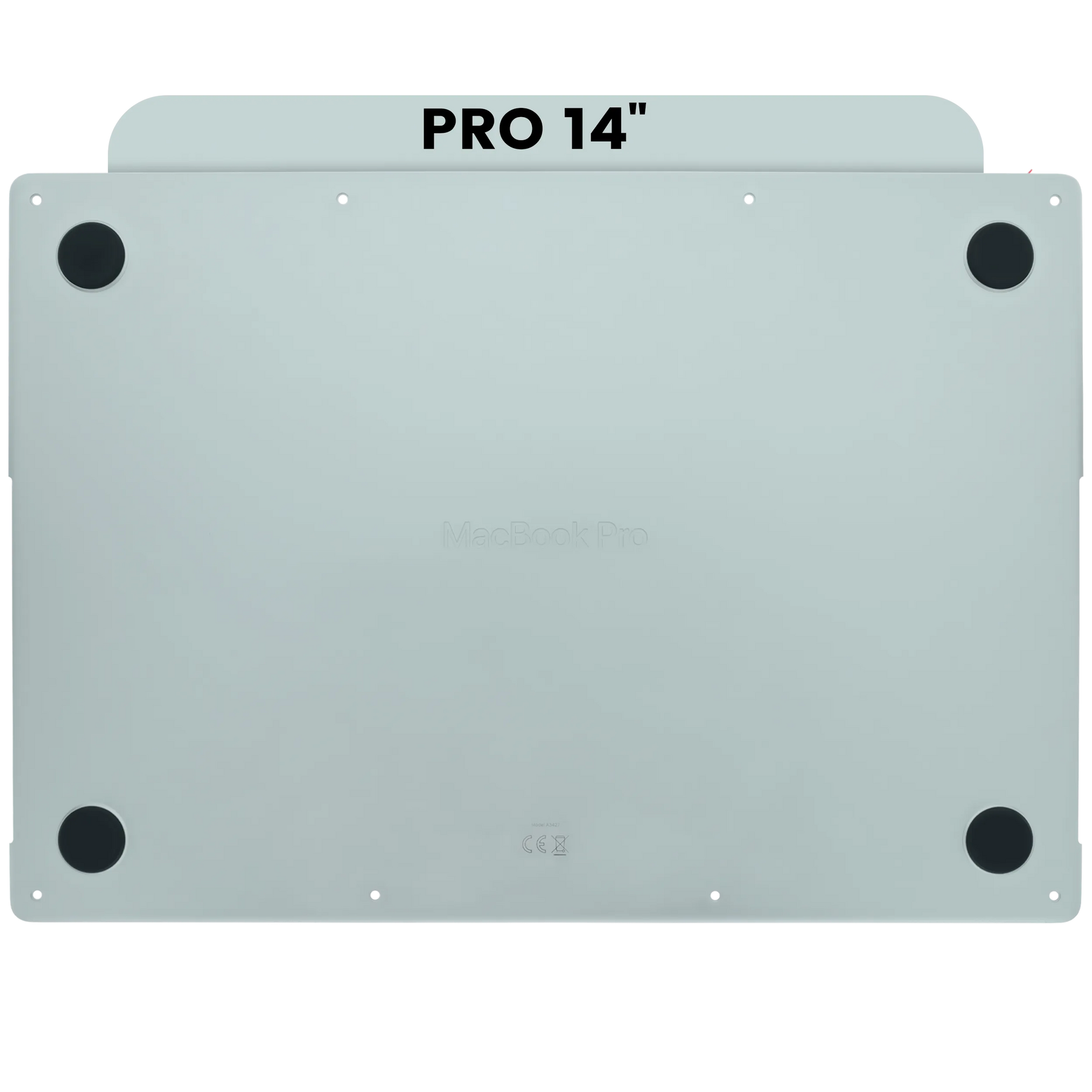 Bottom Case For MacBook Pro 14" A3426 (2026) (Genuine OEM) (Space Black)