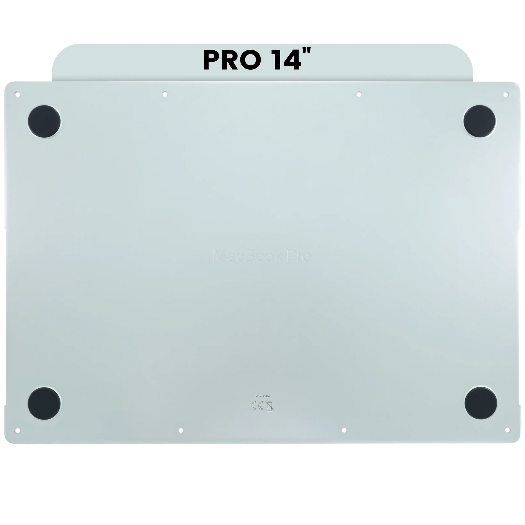 Bottom Case For MacBook Pro 14" A3427 (2026) (Genuine OEM) (Space Black)