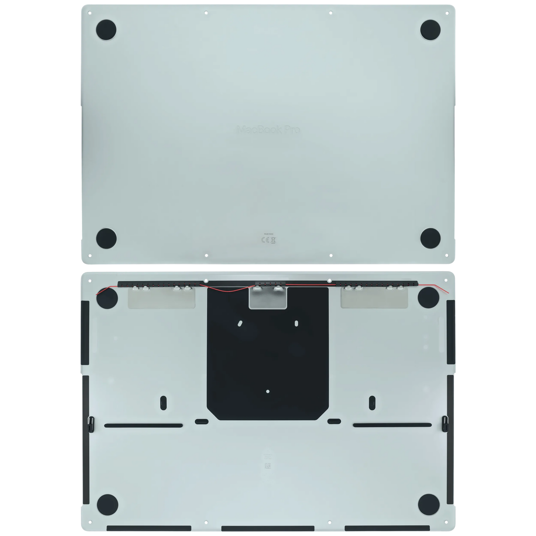 Bottom Case For MacBook Pro 16" A3428 (2026) (Genuine OEM) (Silver)