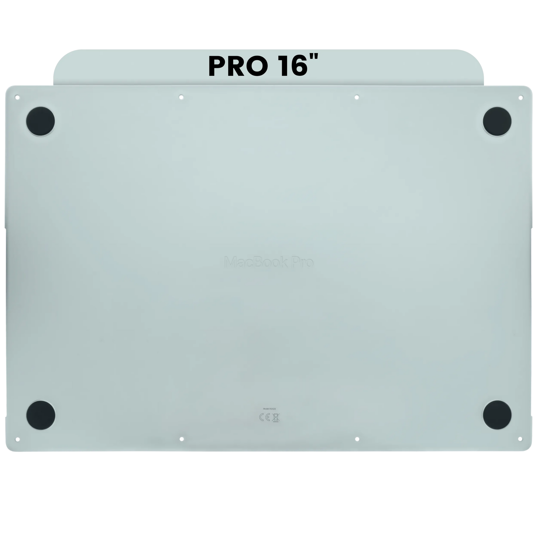 Bottom Case For MacBook Pro 16" A3428 (2026) (Genuine OEM) (Silver)