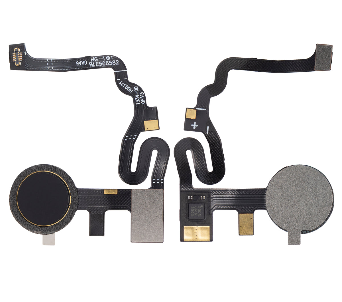 Replacement Fingerprint Reader With Flex Cable Compatible For Google Pixel 4a / 4a 5G (Just Black)