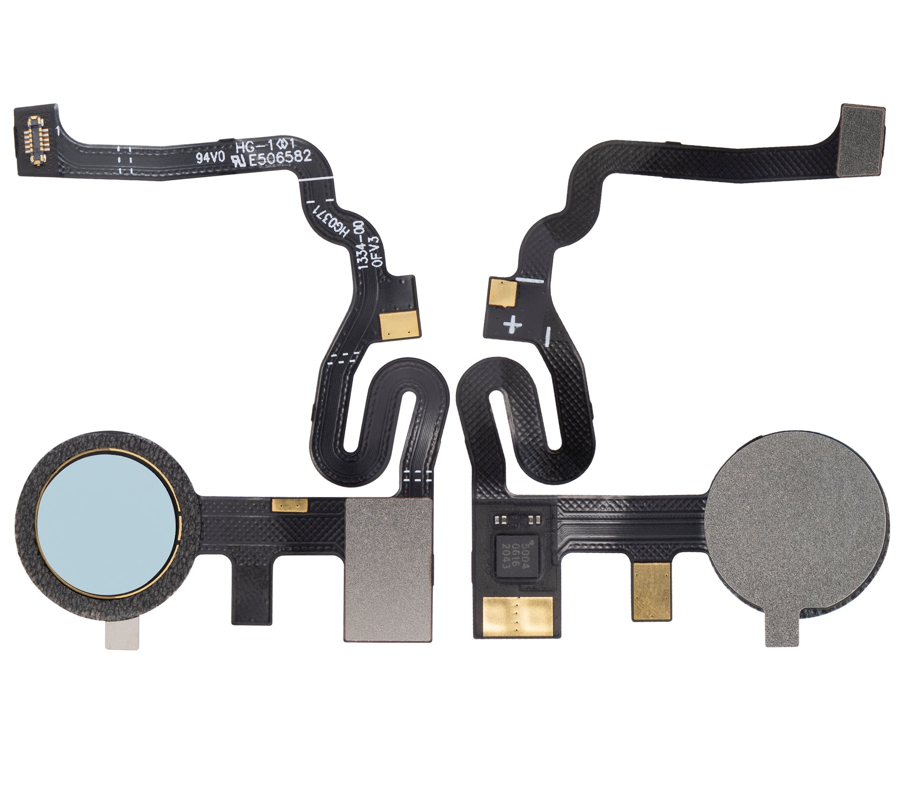 Replacement Fingerprint Reader With Flex Cable Compatible For Google Pixel 4a / 4a 5G (Barely Blue)
