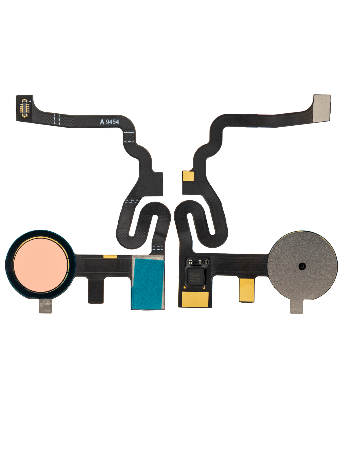 Fingerprint Reader With Flex Cable Compatible For Google Pixel 4a / 4a 5G Replacement by Macfactory.in(Oh So Orange)