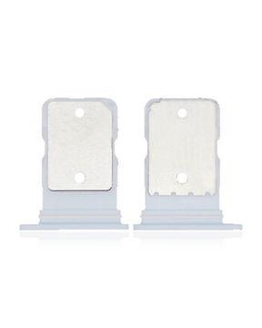 Sim Card Tray Compatible For Google Pixel 4A 5G Replacement(Barely Blue)
