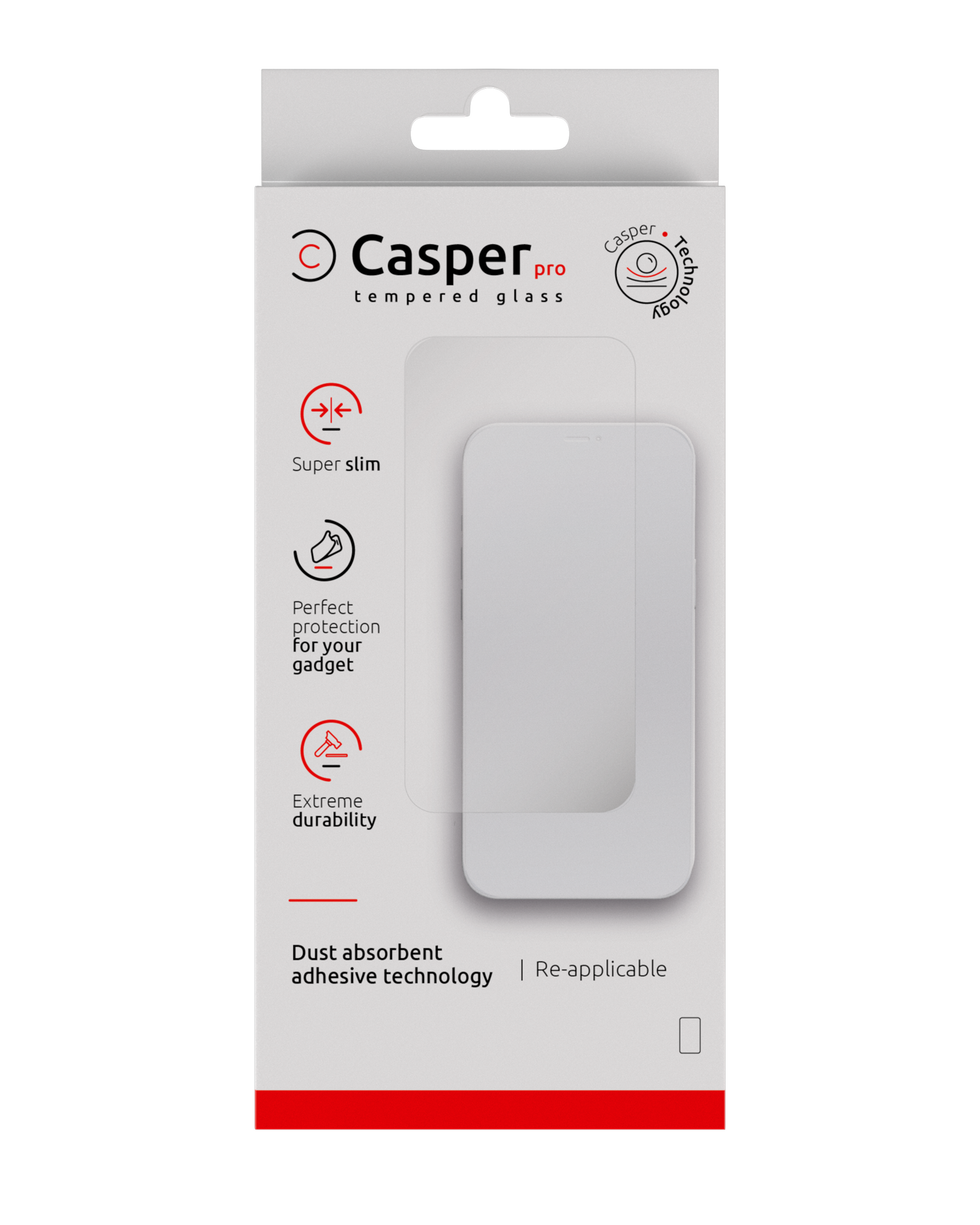 Casper Pro Tempered Glass Compatible For Samsung Galaxy A14 5G (Case Friendly)