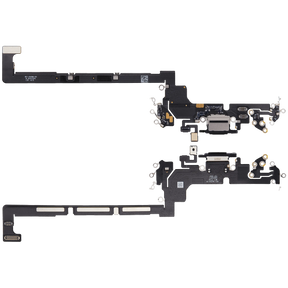 Charging Port Flex Cable For iPhone 18 Pro (US Version) (Premium) (Black)