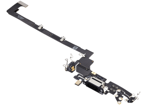 Charging Port Flex Cable For iPhone 18 Pro (US Version) (Premium) (Black)