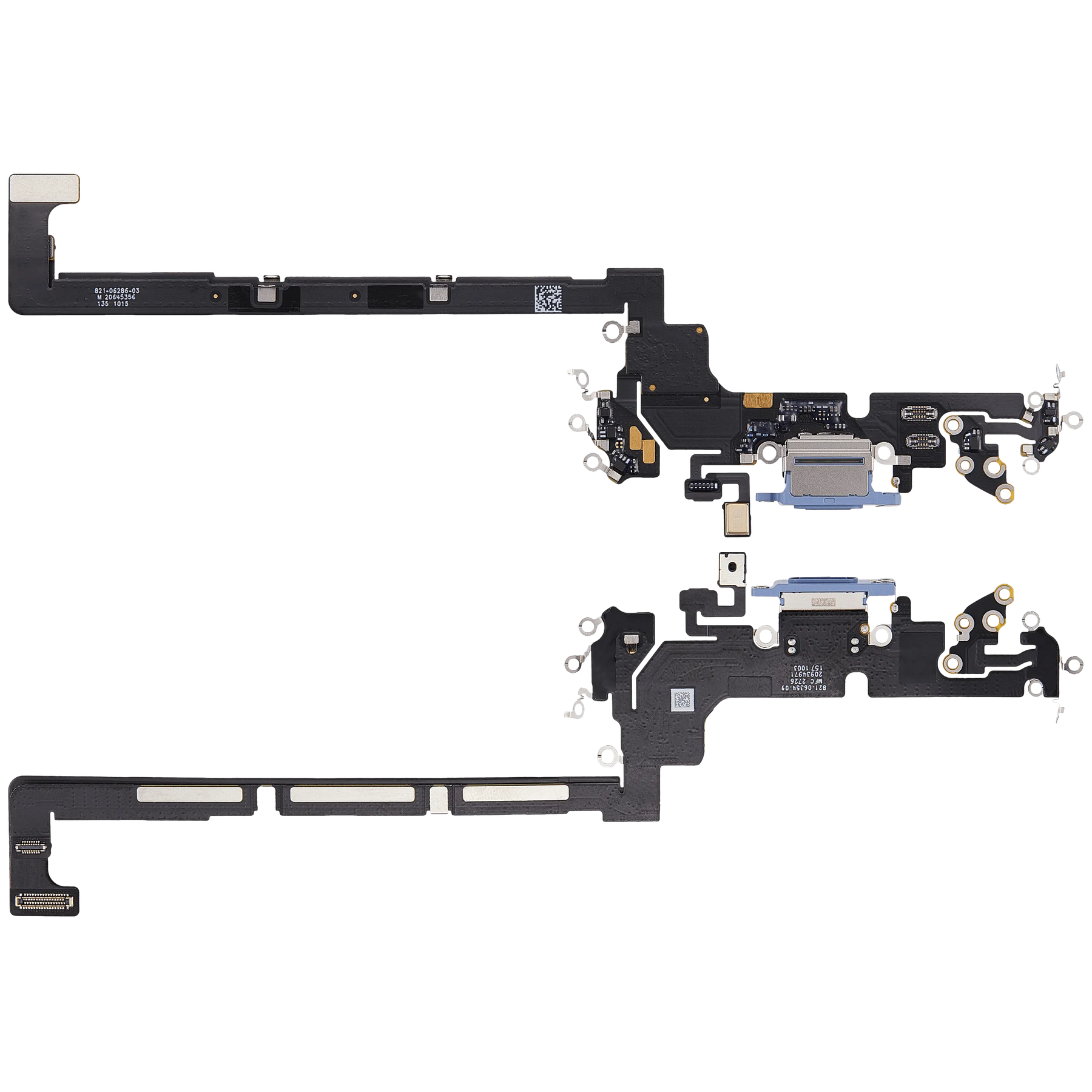 Charging Port Flex Cable For iPhone 18 Pro (US Version) (Premium) (Blue)