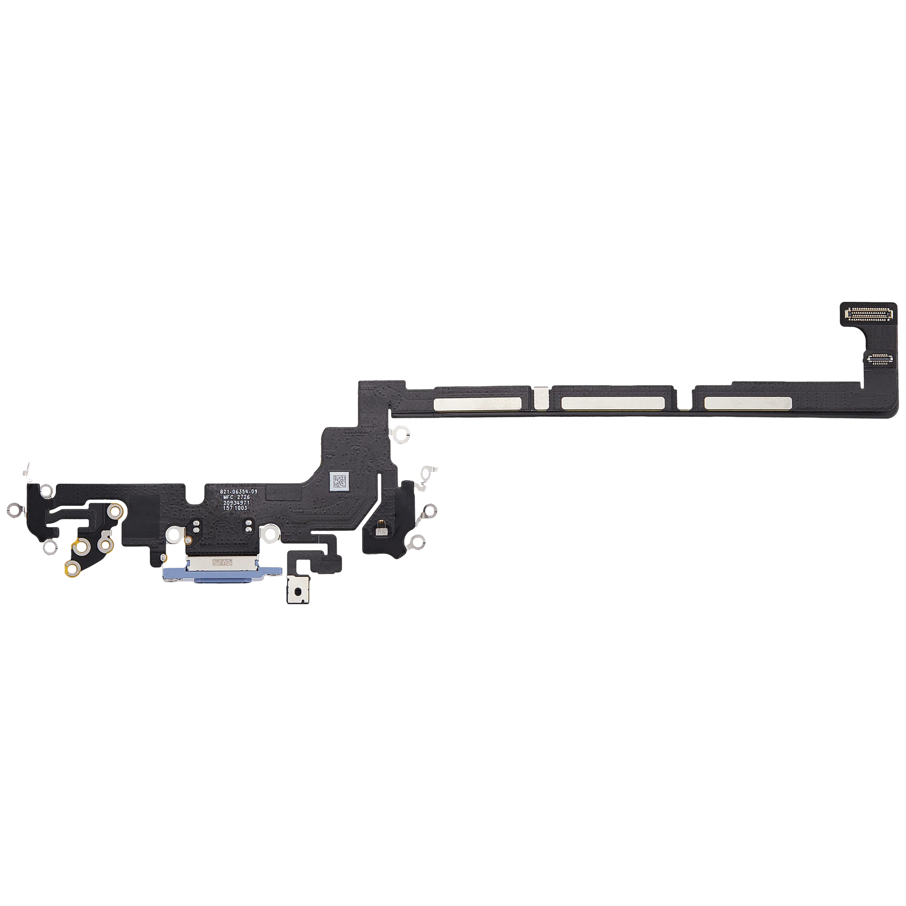 Charging Port Flex Cable For iPhone 18 Pro (US Version) (Premium) (Blue)