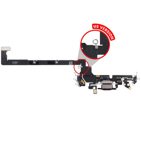Charging Port Flex Cable For iPhone 18 Pro (US Version) (Premium) (Burgundy)