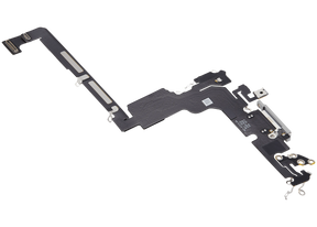 Charging Port Flex Cable For iPhone 18 Pro (International Version) (Premium) (White)