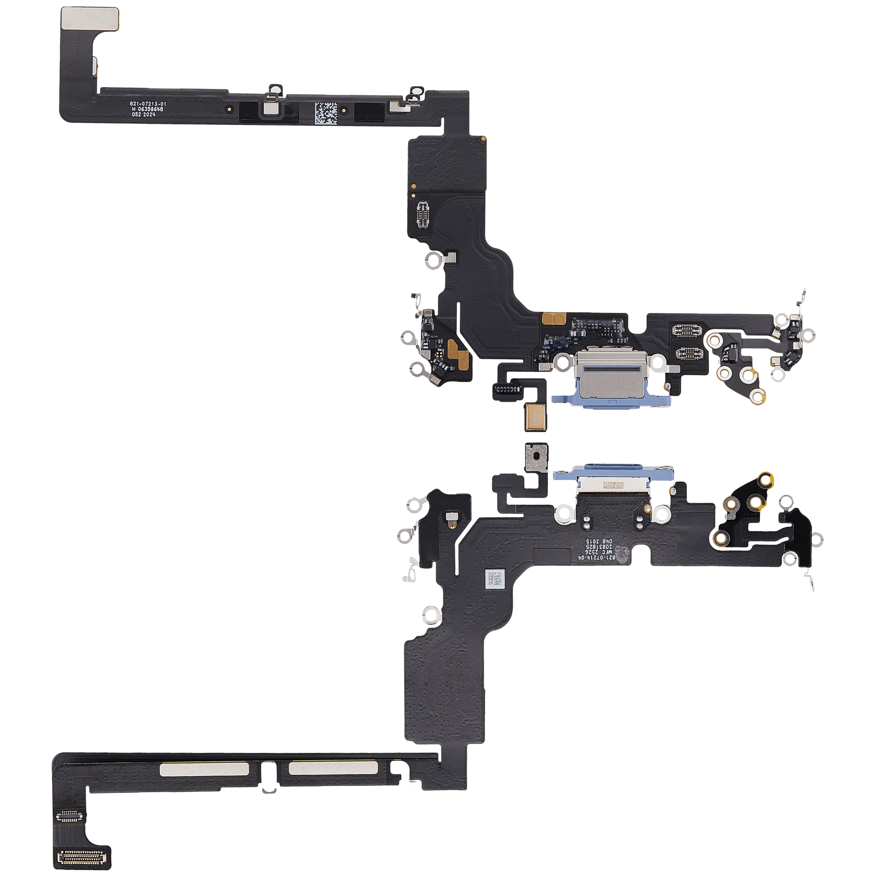 Charging Port Flex Cable For iPhone 18 Pro (International Version) (Premium) (Blue)