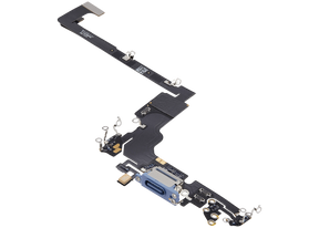 Charging Port Flex Cable For iPhone 18 Pro (International Version) (Premium) (Blue)