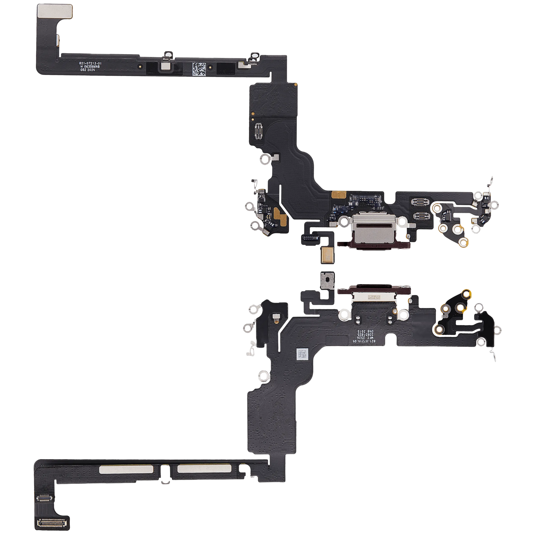 Charging Port Flex Cable For iPhone 18 Pro (International Version) (Premium) (Burgundy)