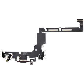 Charging Port Flex Cable For iPhone 18 Pro (International Version) (Premium) (Burgundy)