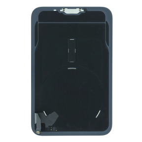 Back Glass With MagSafe Magnet, NFC & Flashlight Flex Cable For iPhone 18 Pro Max (Genuine OEM) (Silver)