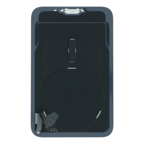 Back Glass With MagSafe Magnet, NFC & Flashlight Flex Cable For iPhone 18 Pro Max (Genuine OEM) (Burgundy)