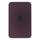 Back Glass With MagSafe Magnet, NFC & Flashlight Flex Cable For iPhone 18 Pro Max (Genuine OEM) (Burgundy)