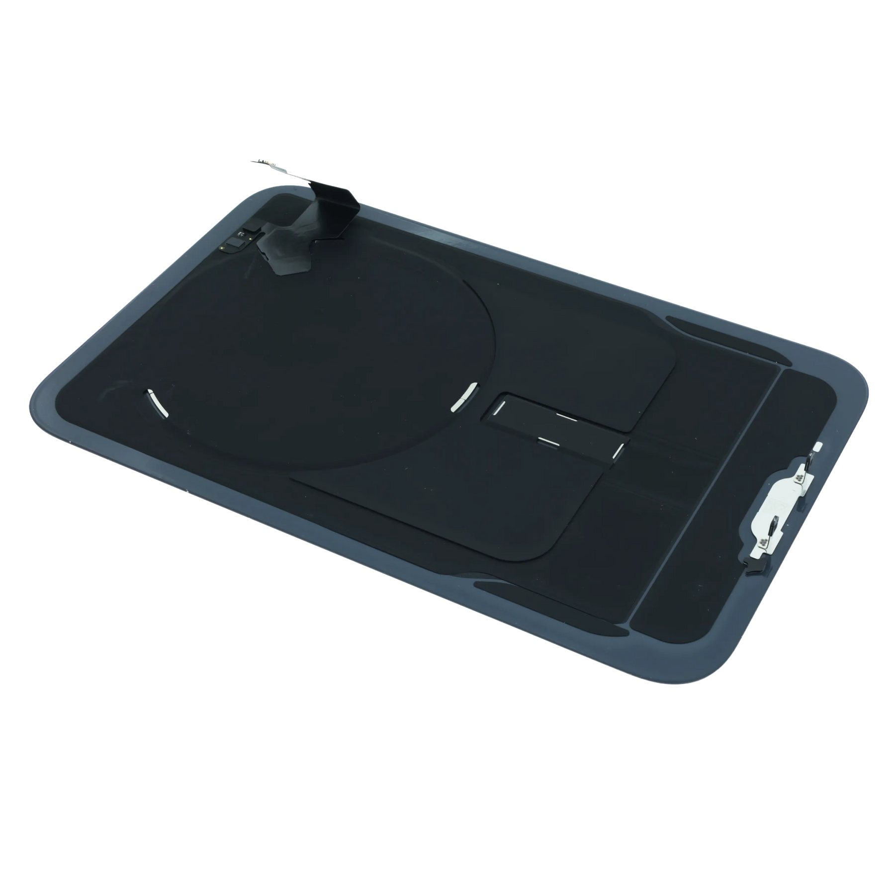 Back Glass With MagSafe Magnet, NFC & Flashlight Flex For iPhone 18 Pro Max (Genuine OEM) (Black)