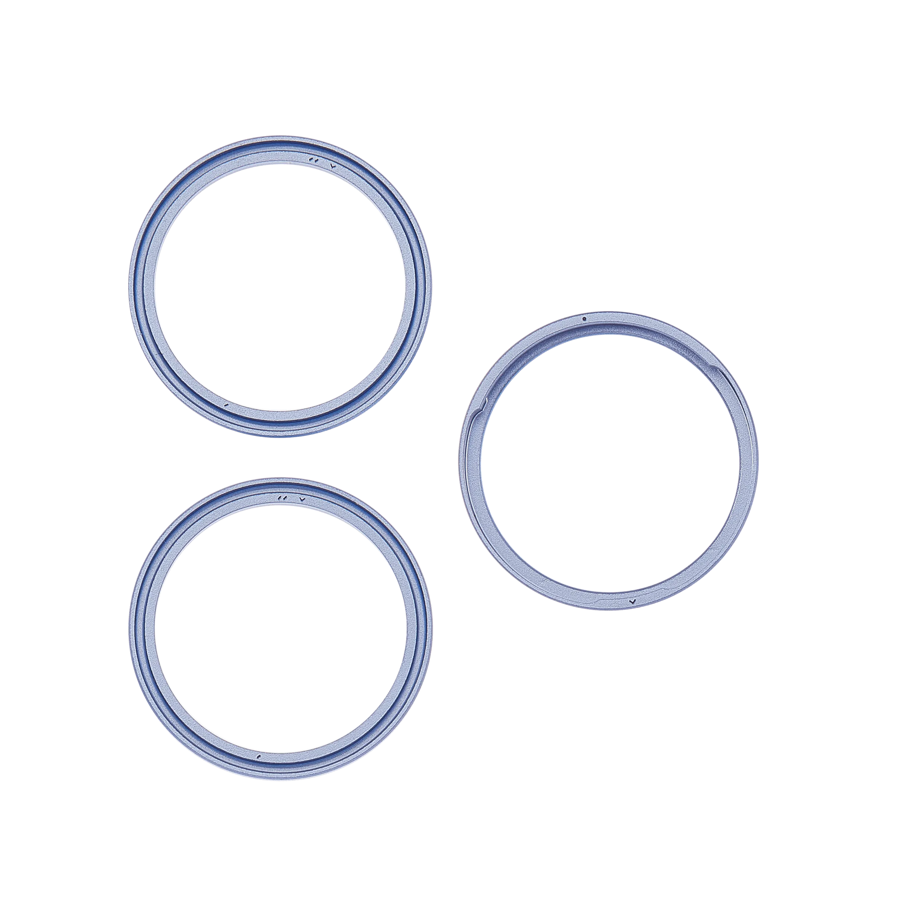 Back Camera Bezel Ring Only For iPhone 18 Pro / 18 Pro Max (Glacier) (3 Piece Set)