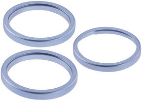 Back Camera Bezel Ring Only For iPhone 18 Pro / 18 Pro Max (Glacier) (3 Piece Set)