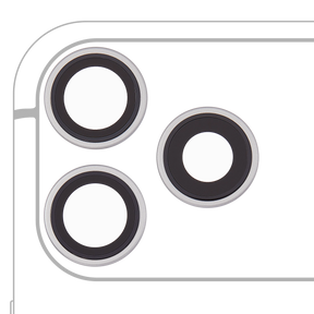 Back Camera Lens With Bracket & Bezel For iPhone 18 Pro / 18 Pro Max (Premium) (Silver)