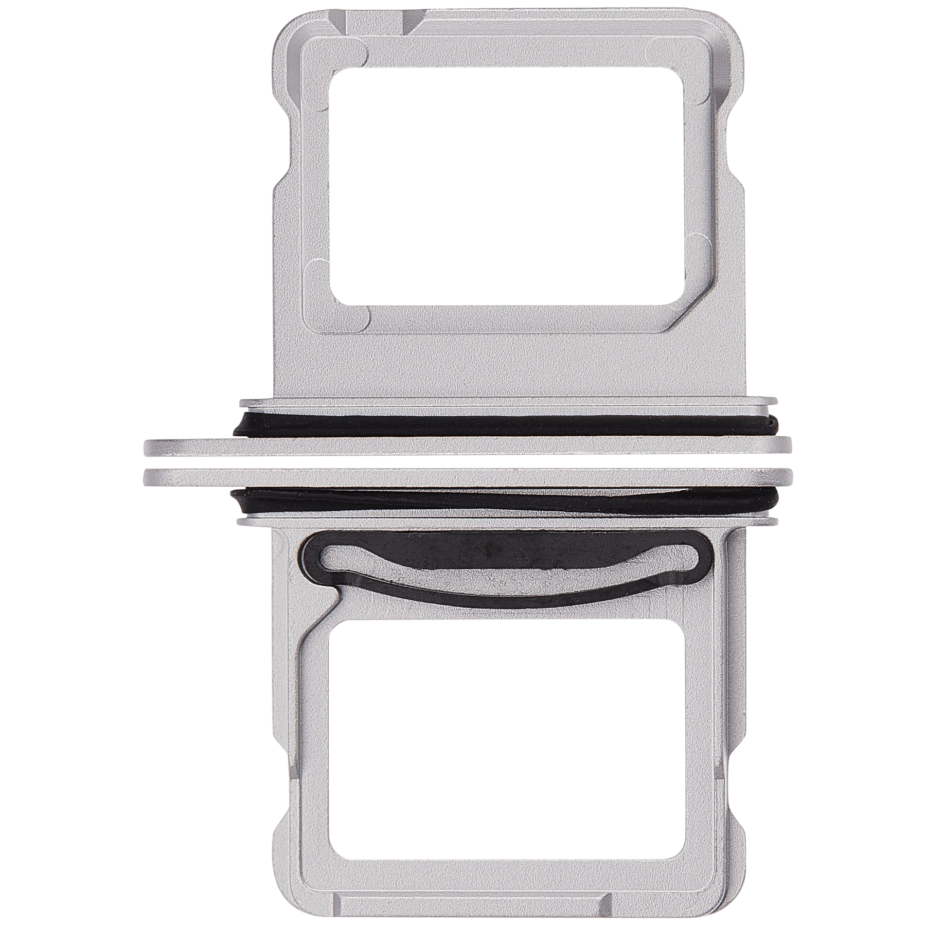 Dual Sim Card Tray Compatible For iPhone 18 Pro / 18 Pro Max (Silver)