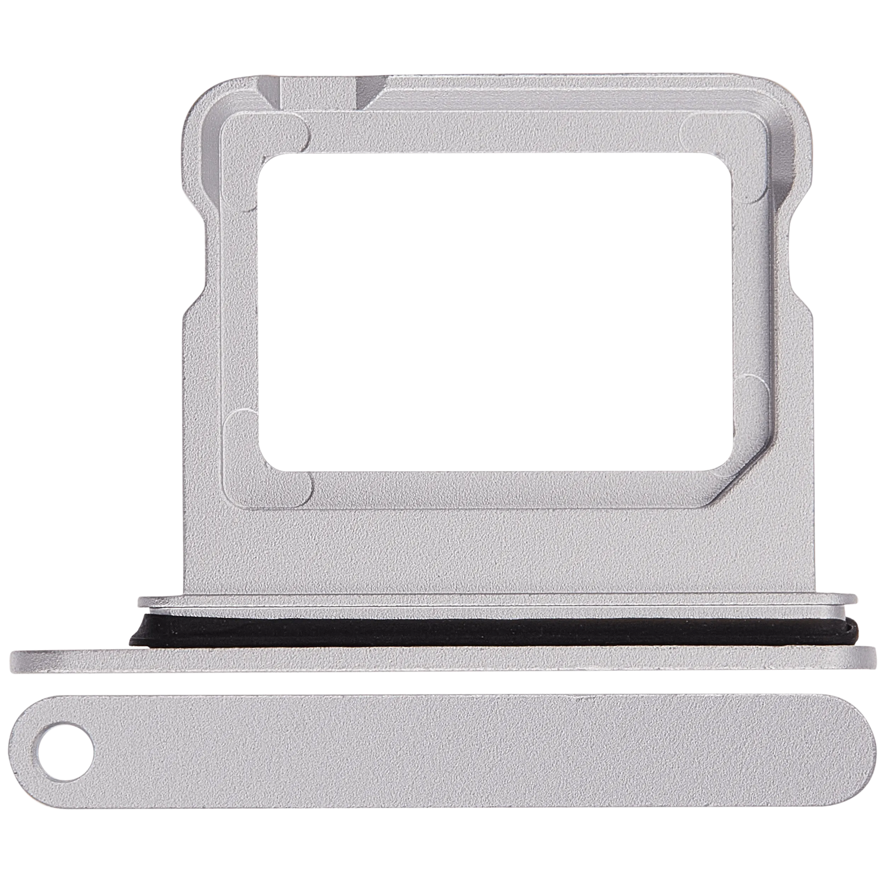 Dual Sim Card Tray Compatible For iPhone 18 Pro / 18 Pro Max (Silver)