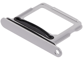 Dual Sim Card Tray Compatible For iPhone 18 Pro / 18 Pro Max (Silver)