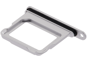 Dual Sim Card Tray Compatible For iPhone 18 Pro / 18 Pro Max (Silver)