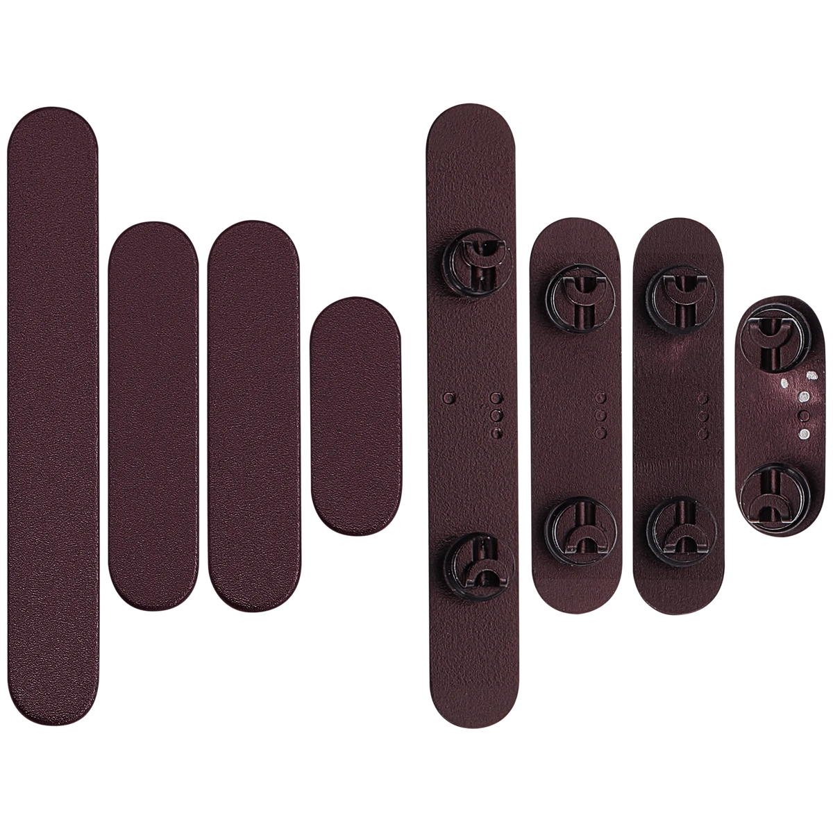 Hard Buttons (Power / Volume / Switch) For iPhone 18 Pro / 18 Pro Max (Burgundy)