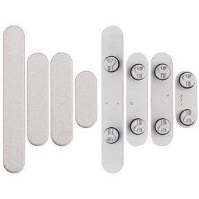 Hard Buttons (Power / Volume / Switch) For iPhone 18 Pro / 18 Pro Max (Silver)