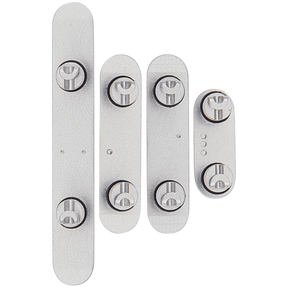 Hard Buttons (Power / Volume / Switch) For iPhone 18 Pro / 18 Pro Max (Silver)