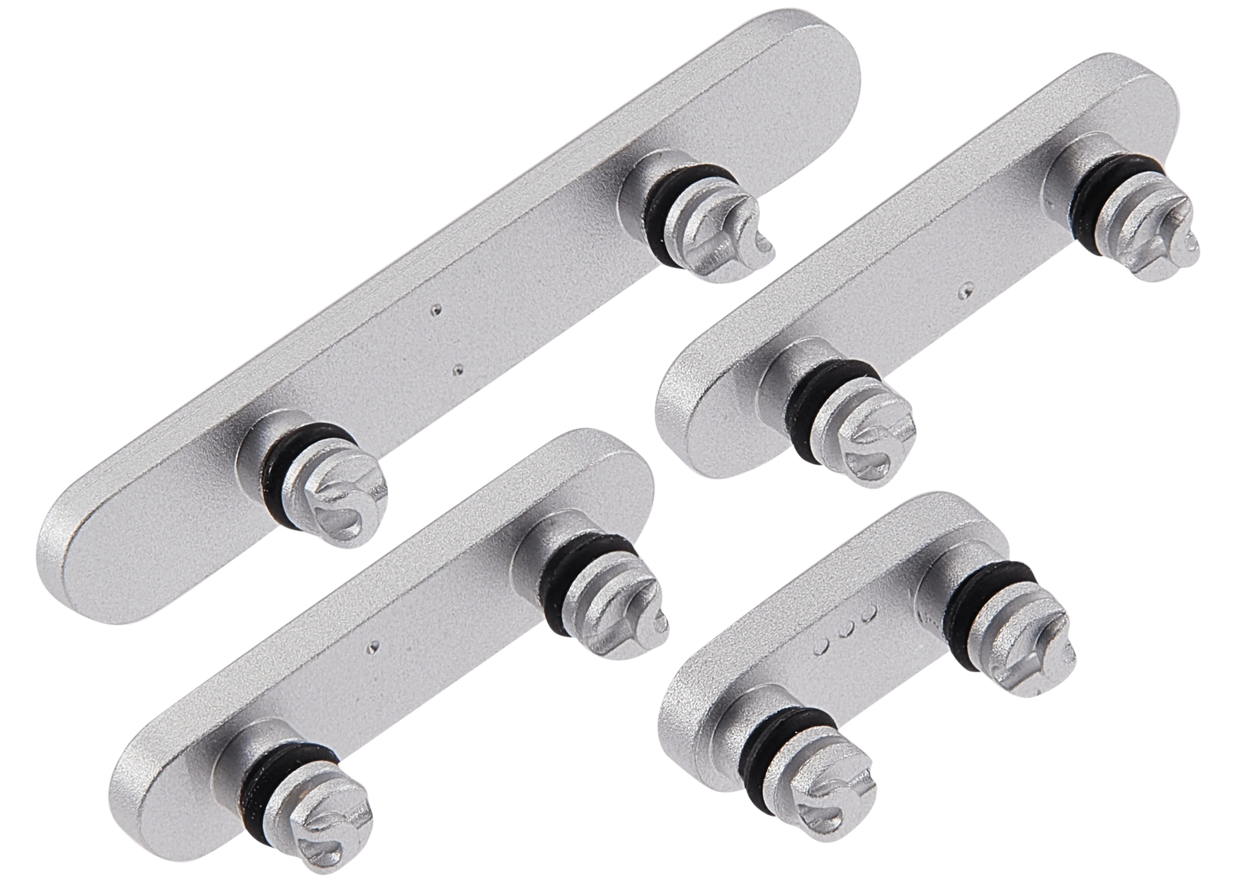 Hard Buttons (Power / Volume / Switch) For iPhone 18 Pro / 18 Pro Max (Silver)