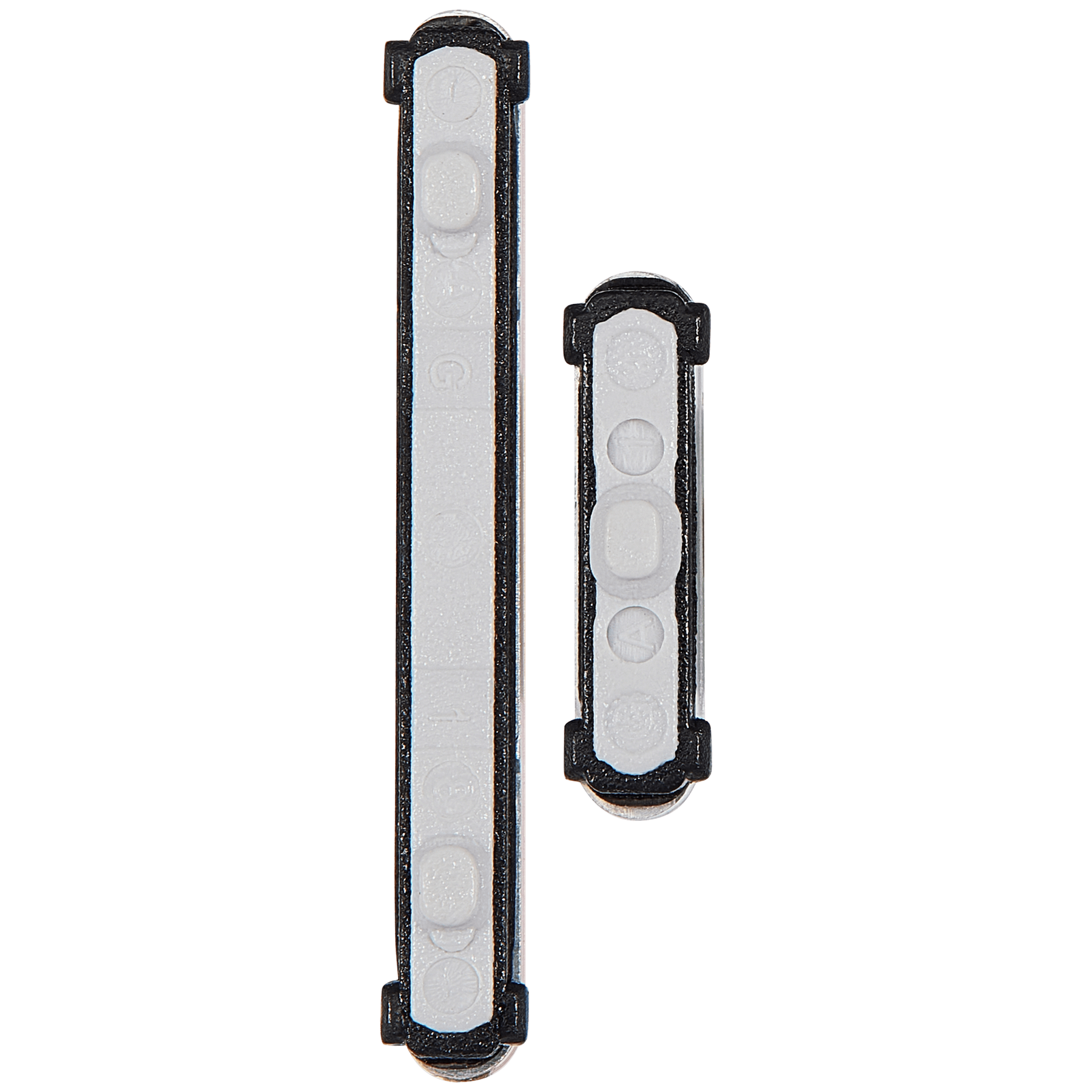 Hard Buttons (Power / Volume) Compatible For Samsung Galaxy S22 / S22 Plus Replacement  (White)