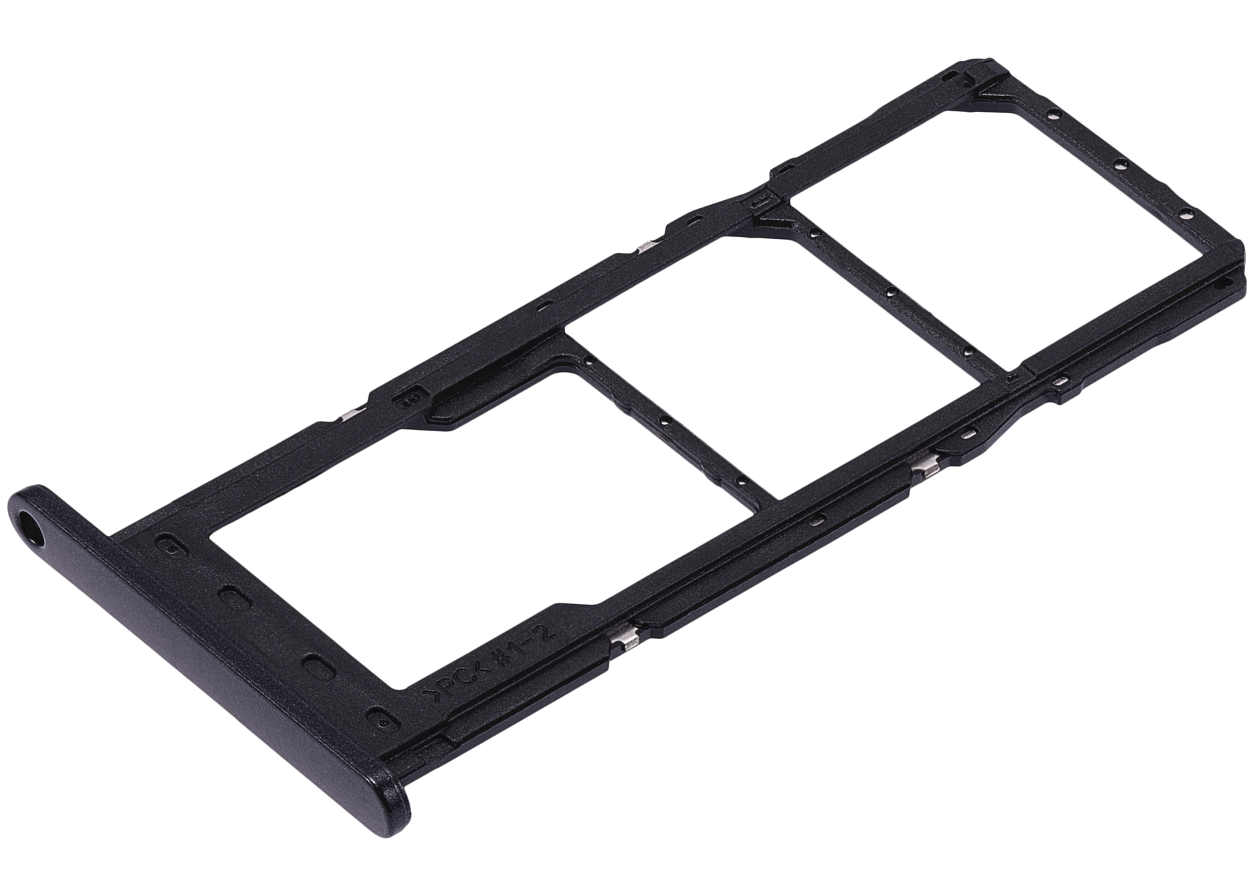 Dual Sim Card Tray Compatible For Samsung Galaxy A24 4G (A245 / 2023) (Black)
