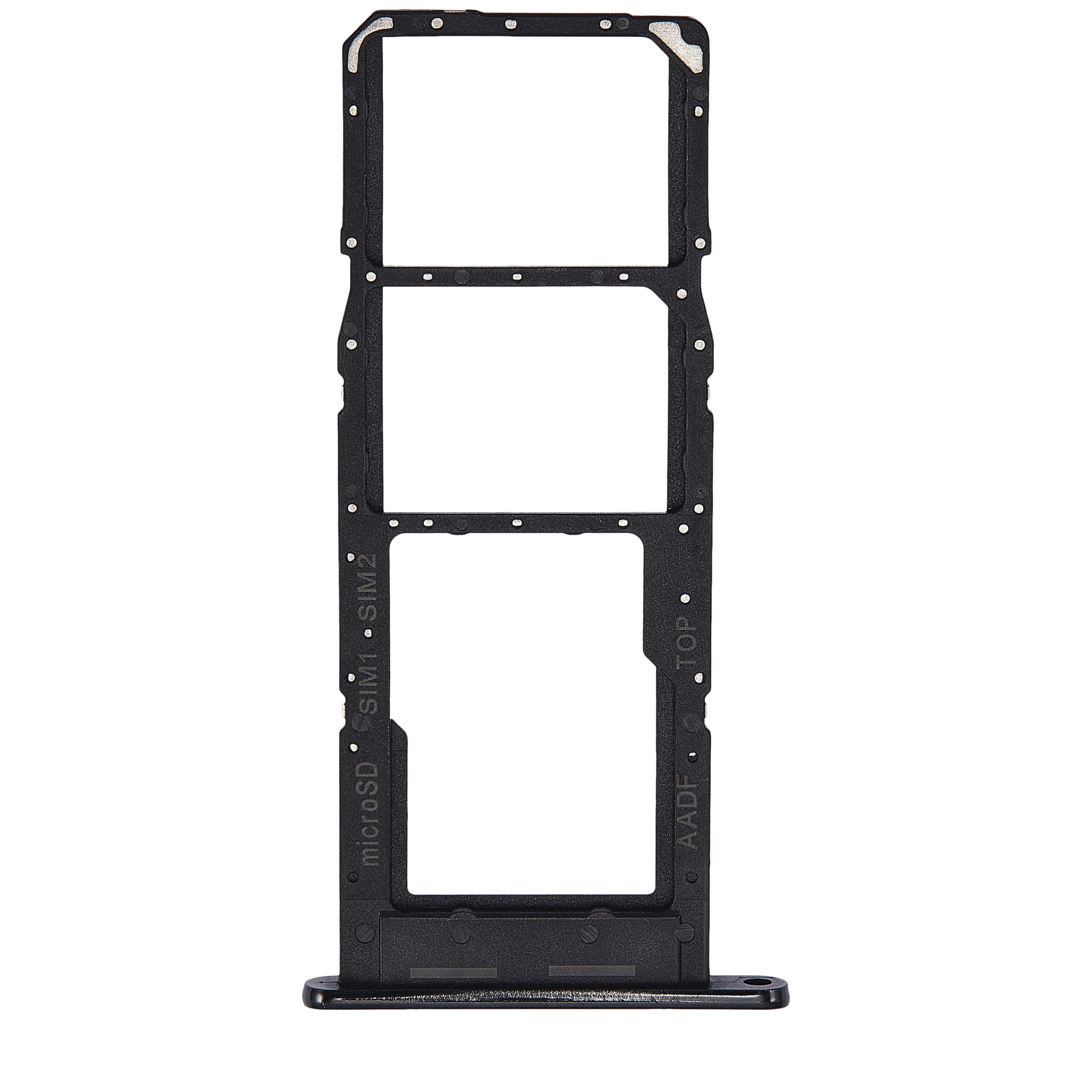 Dual Sim Card Tray Compatible For Samsung Galaxy A14 5G (A146F / 2023) (Black)