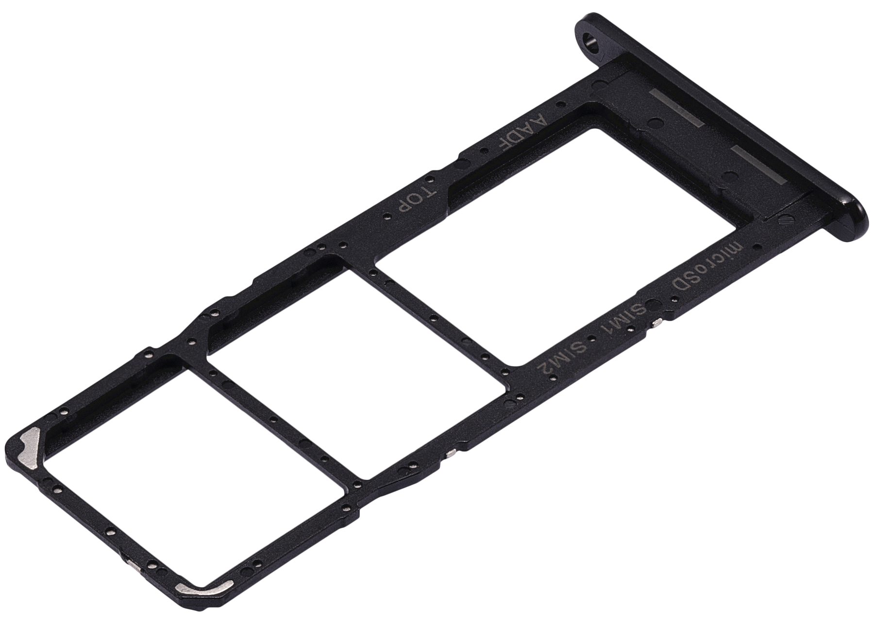 Dual Sim Card Tray Compatible For Samsung Galaxy A14 5G (A146F / 2023) (Black)