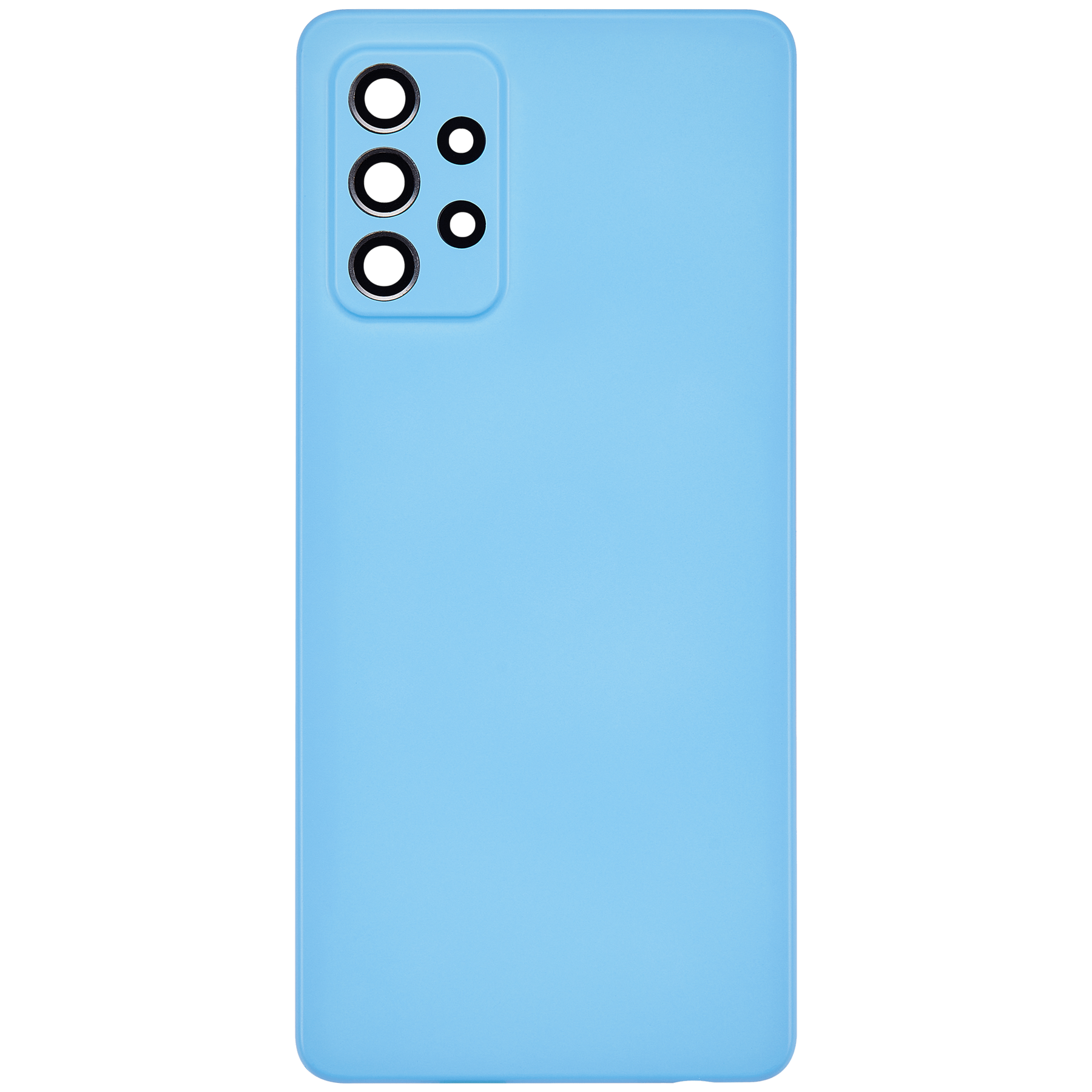 Back cover Glass Compatible For Samsung Galaxy A72 Replacement (A725 / 2021) (Vemake) (Awesome Blue)