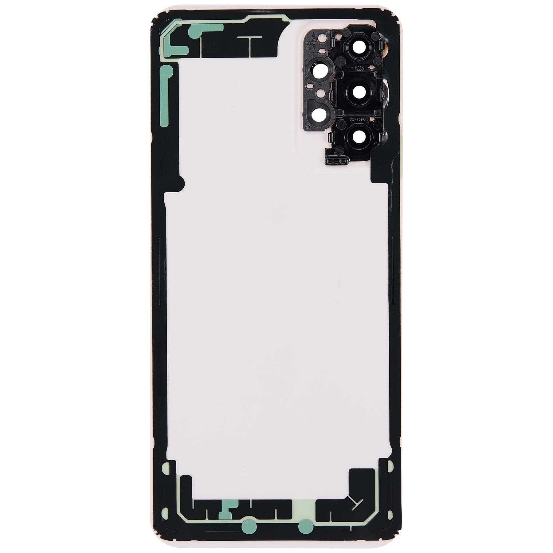 Back cover Glass Compatible For Samsung Galaxy A23 (A235 / 2022) (Vemake) (Peach)