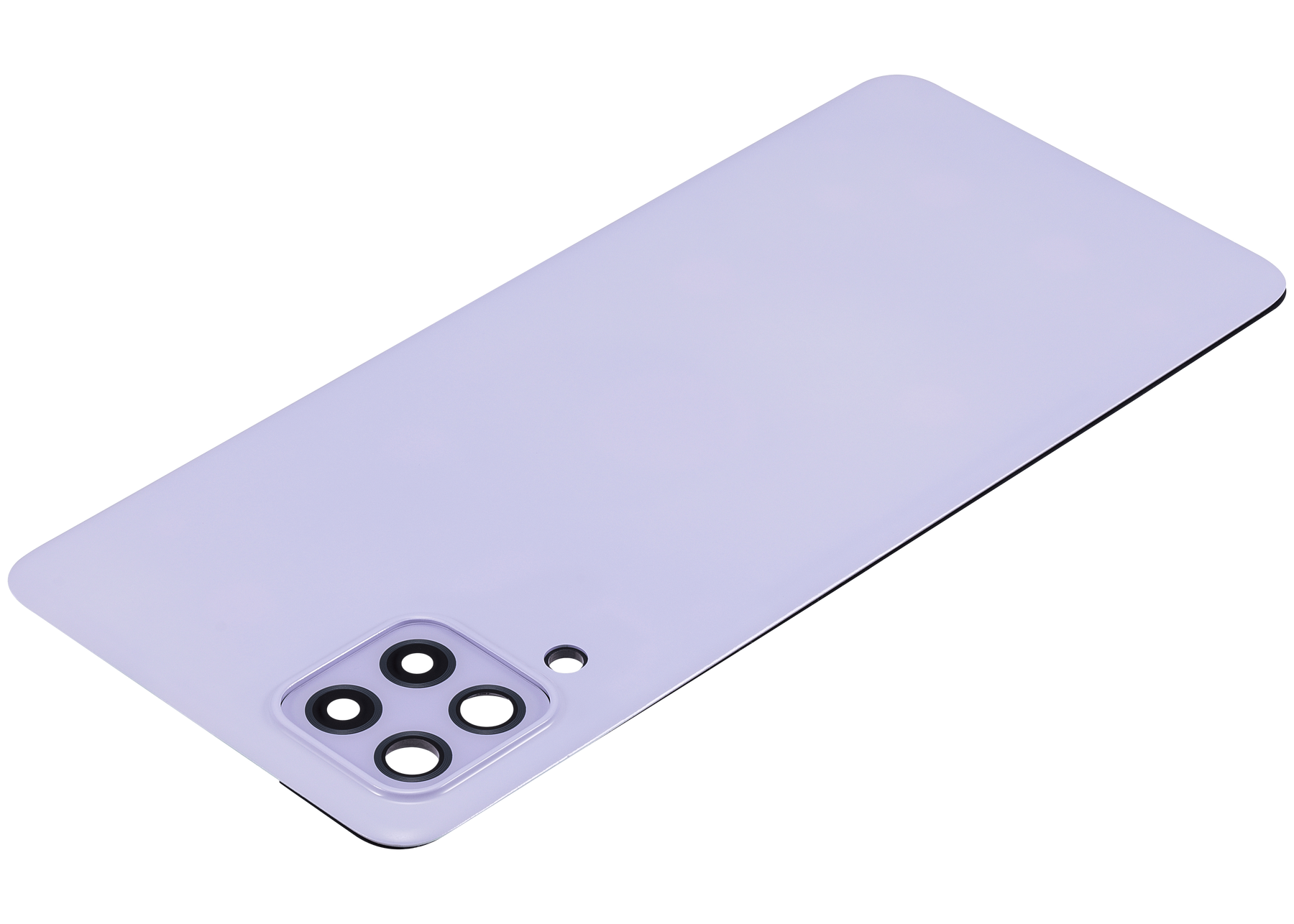 Back cover Glass With Camera Lens Compatible For Samsung Galaxy A22 4G (A225 / 2021) (Vemake) (Violet)