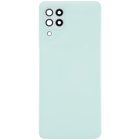 Back cover Glass With Camera Lens Compatible For Samsung Galaxy A22 4G (A225 / 2021) (Vemake) (Mint)