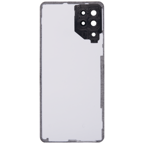 Back cover Glass With Camera Lens Compatible For Samsung Galaxy A22 4G (A225 / 2021) (Vemake) (White)
