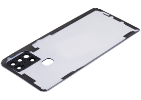 Back cover Glass With Camera Lens Compatible For Samsung Galaxy A21S (A217 / 2020) (Vemake) (Red)