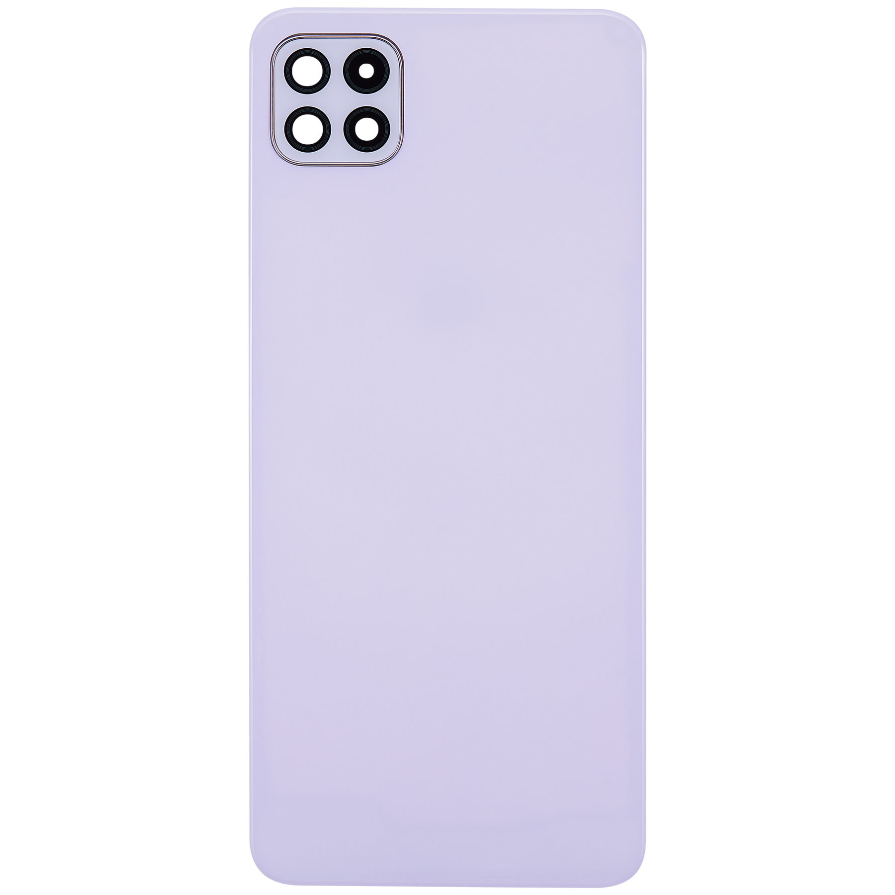 Back cover Glass With Camera Lens Compatible For Samsung Galaxy A22 5G (A226 / 2021) (Vemake) (Violet)
