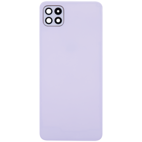 Back cover Glass With Camera Lens Compatible For Samsung Galaxy A22 5G (A226 / 2021) (Vemake) (Violet)